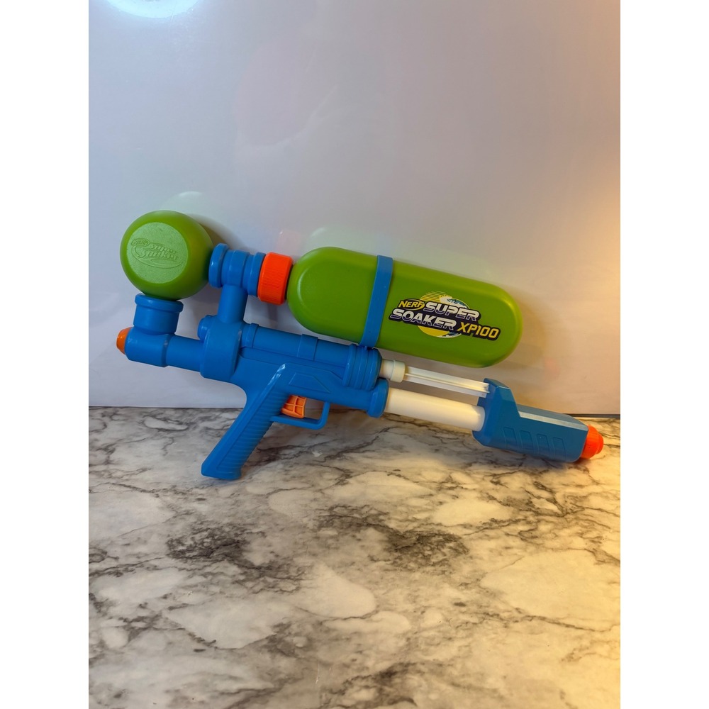 NERF Hasbro Super Soaker XP100-AP Retro Continuous Water Blaster Gun 2019 WORKS